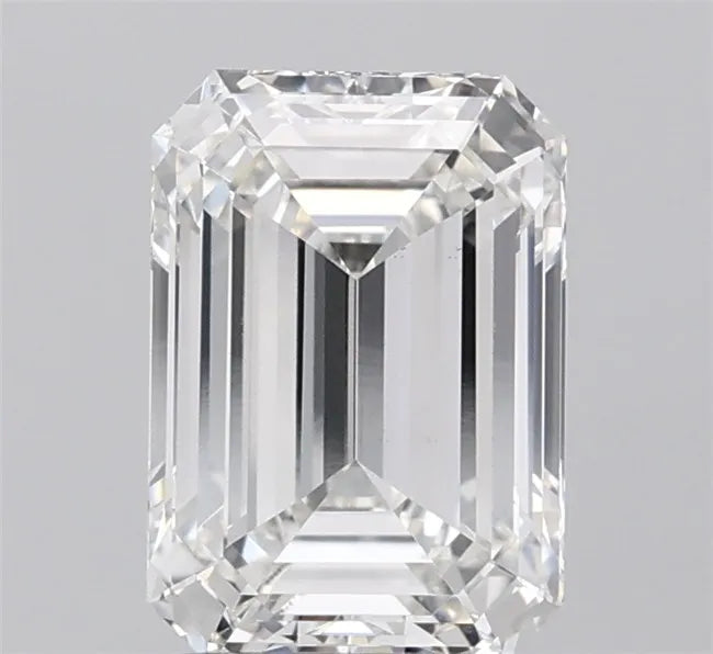 2.58ct Emerald Lab Grown Diamond (Colour F, Clarity VS1, IGI Certified)
