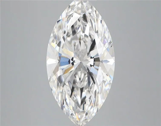 2.58ct Marquise Lab Grown Diamond (Colour E, Clarity VVS1, IGI Certified)