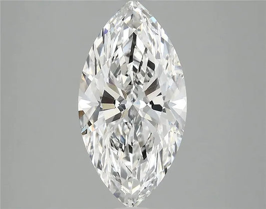 2.58ct Marquise Lab Grown Diamond (Colour E, Clarity VVS2, IGI Certified)