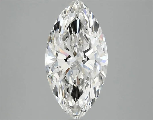 2.58ct Marquise Lab Grown Diamond (Colour F, Clarity SI1, IGI Certified)