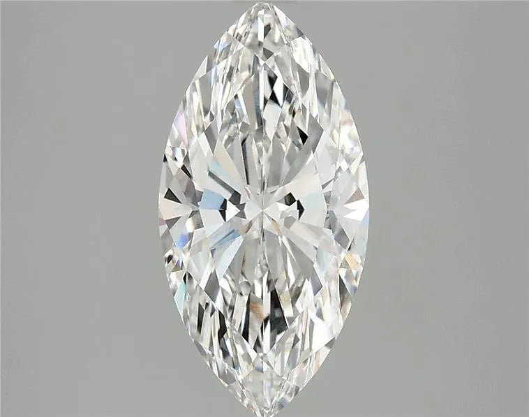 2.58ct Marquise Lab Grown Diamond (Colour G, Clarity VVS2, IGI Certified)