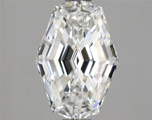 2.58ct Octagonal Lab Grown Diamond (Colour D, Clarity VS1, IGI Certified)