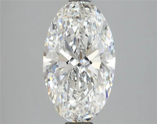 2.58ct Oval Lab Grown Diamond (Colour E, Clarity VVS2, IGI Certified)
