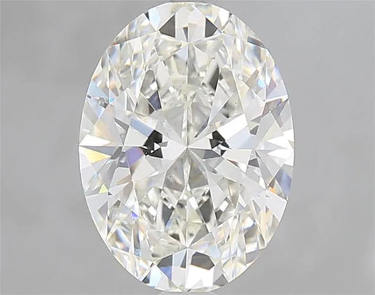 2.58ct Oval Lab Grown Diamond (Colour G, Clarity VS1, IGI Certified)