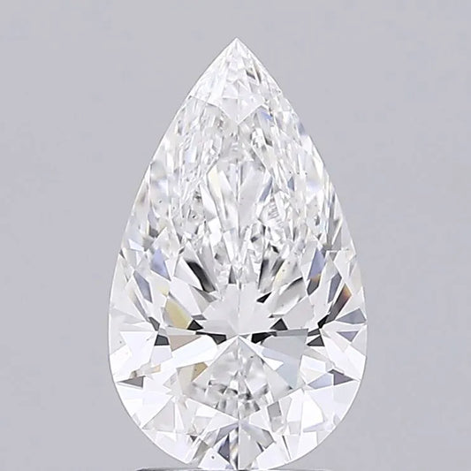 2.58ct Pear Lab Grown Diamond (Colour E, Clarity VS1, IGI Certified)