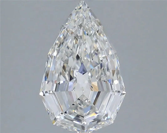 2.58ct Pear Lab Grown Diamond (Colour E, Clarity VVS2, IGI Certified)