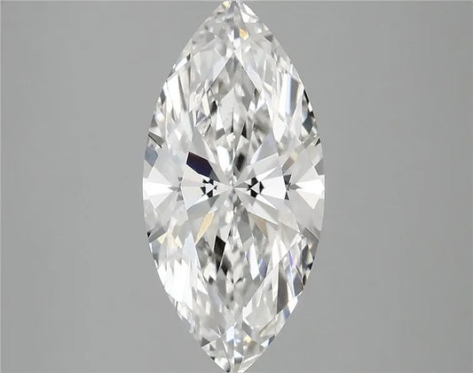 2.59ct Marquise Lab Grown Diamond (Colour E, Clarity VVS2, IGI Certified)