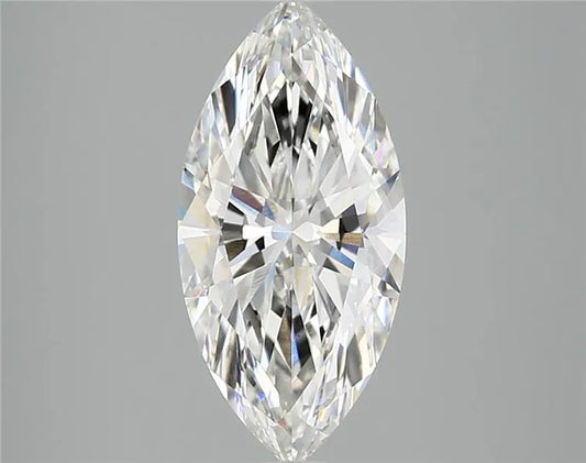 2.59ct Marquise Lab Grown Diamond (Colour E, Clarity VVS2, IGI Certified)
