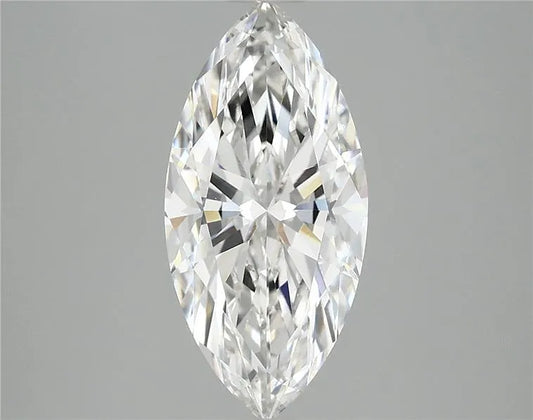 2.59ct Marquise Lab Grown Diamond (Colour E, Clarity VVS2, IGI Certified)