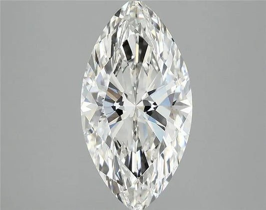 2.59ct Marquise Lab Grown Diamond (Colour G, Clarity VVS1, IGI Certified)