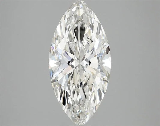 2.59ct Marquise Lab Grown Diamond (Colour G, Clarity VVS2, IGI Certified)