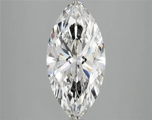 2.59ct Marquise Lab Grown Diamond (Colour G, Clarity VVS2, IGI Certified)