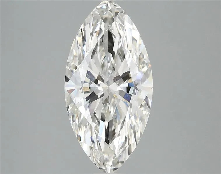2.59ct Marquise Lab Grown Diamond (Colour G, Clarity VVS2, IGI Certified)