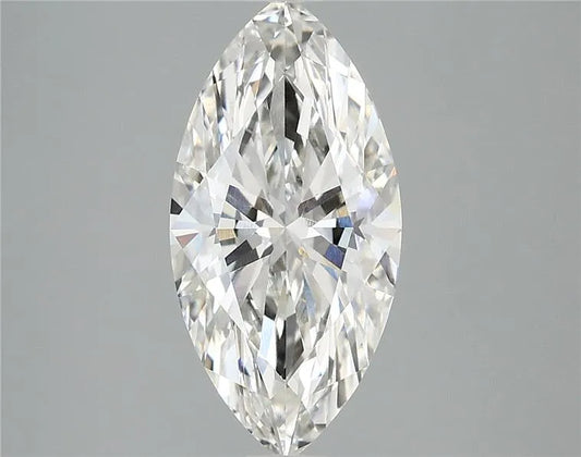 2.59ct Marquise Lab Grown Diamond (Colour G, Clarity VVS2, IGI Certified)