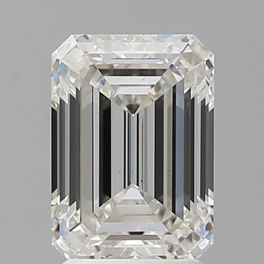 2.60ct Emerald Lab Grown Diamond (Colour G, Clarity VS1, IGI Certified)