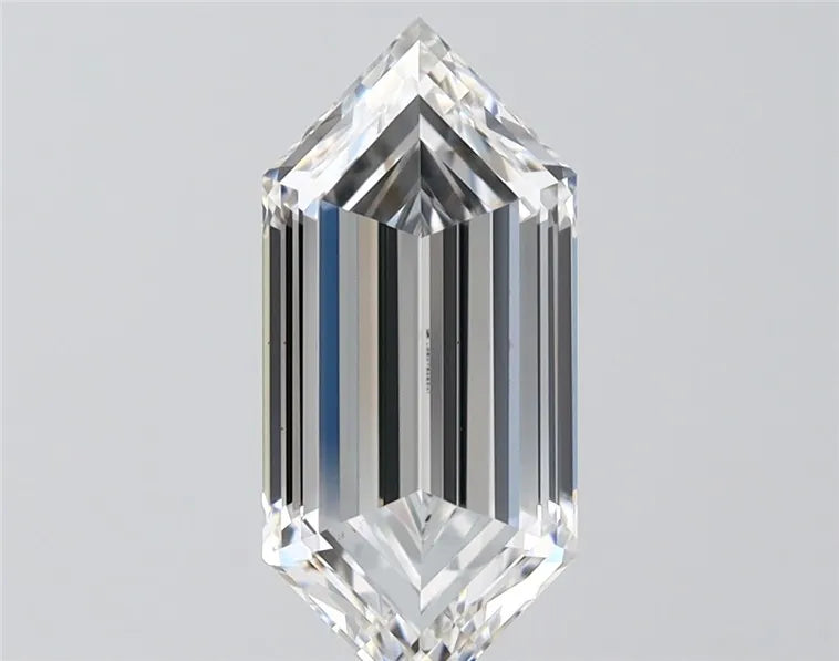 2.60ct Hexagonal Lab Grown Diamond (Colour E, Clarity VVS1, IGI Certified)