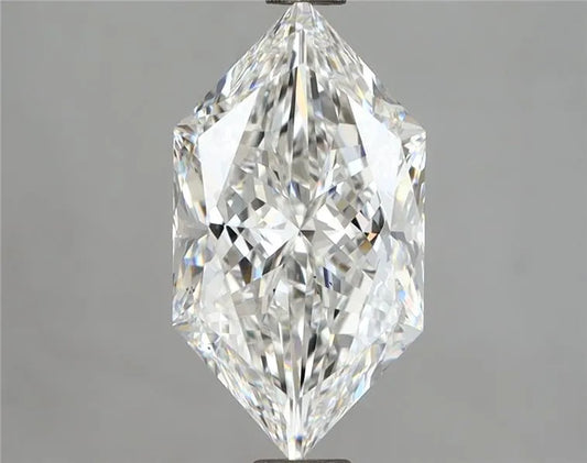 2.60ct Hexagonal Lab Grown Diamond (Colour F, Clarity VS2, IGI Certified)