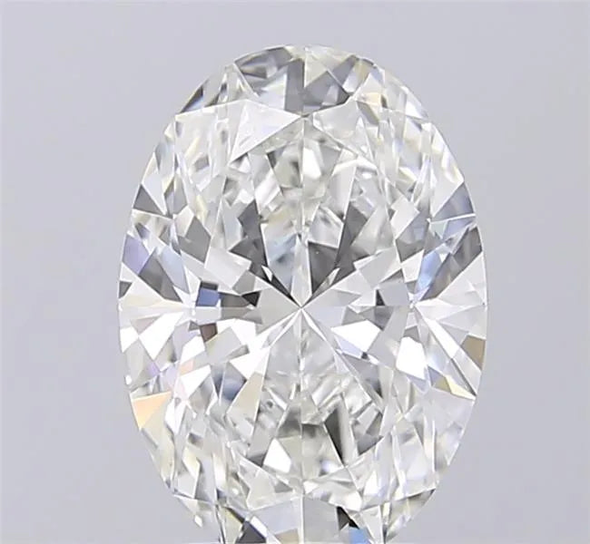 2.60ct Oval Lab Grown Diamond (Colour F, Clarity VVS2, IGI Certified)