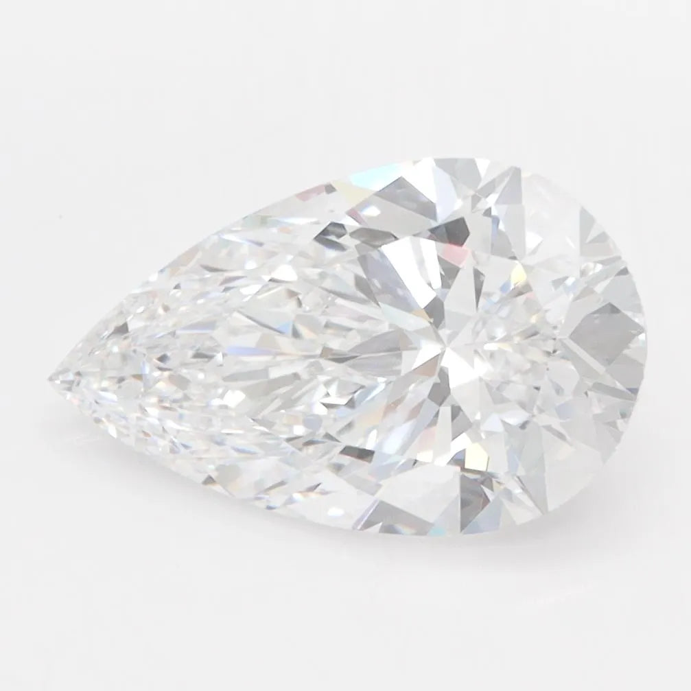 2.60ct Pear Lab Grown Diamond (Colour D, Clarity VVS2, IGI Certified)