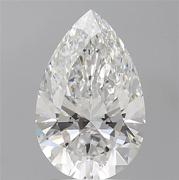 2.60ct Pear Lab Grown Diamond (Colour E, Clarity VVS2, IGI Certified)