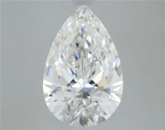 2.60ct Pear Lab Grown Diamond (Colour F, Clarity VVS1, IGI Certified)
