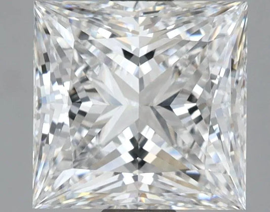 2.60ct Princess Lab Grown Diamond (Colour D, Clarity VVS2, IGI Certified)