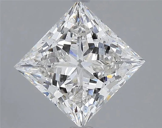 2.60ct Princess Lab Grown Diamond (Colour F, Clarity SI1, IGI Certified)