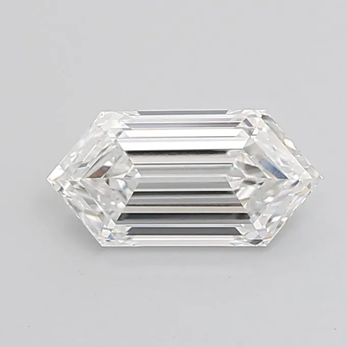2.61ct Hexagonal Lab Grown Diamond (Colour E, Clarity VVS2, IGI Certified)