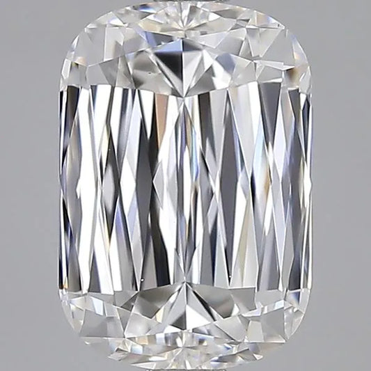 2.63ct Cushion modified Lab Grown Diamond (Colour F, Clarity VVS2, IGI Certified)