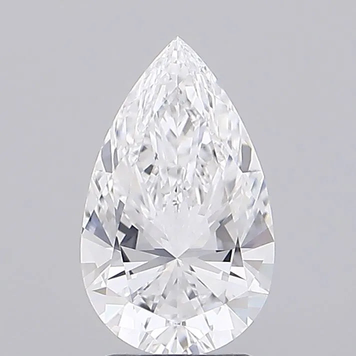 2.63ct Pear Lab Grown Diamond (Colour D, Clarity VVS1, IGI Certified)