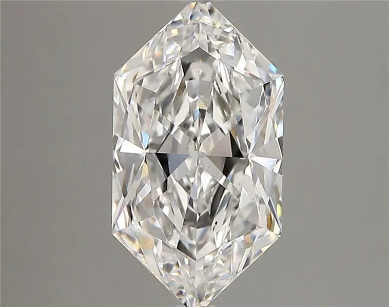 2.65ct Hexagonal Lab Grown Diamond (Colour E, Clarity VS1, IGI Certified)