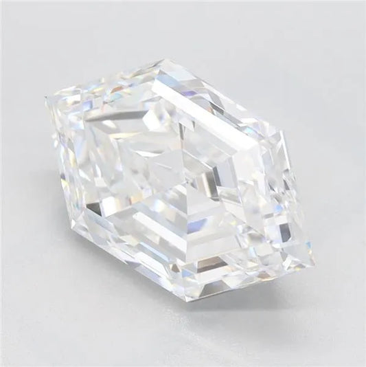 2.66ct Hexagonal Lab Grown Diamond (Colour D, Clarity VVS1, GIA Certified)