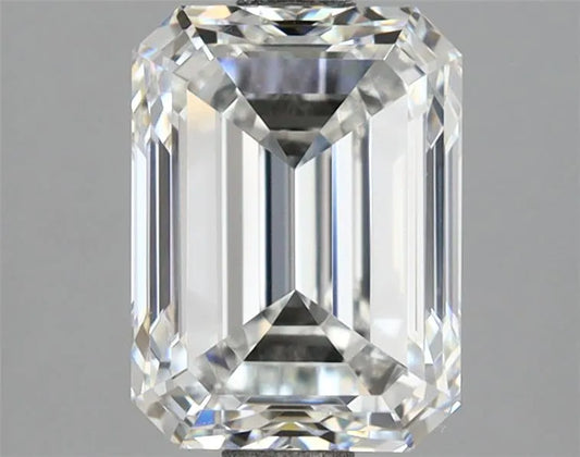 2.68ct Emerald Lab Grown Diamond (Colour E, Clarity VVS2, IGI Certified)