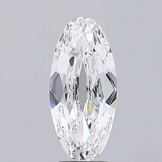 2.68ct Oval Lab Grown Diamond (Colour E, Clarity VS1, IGI Certified)