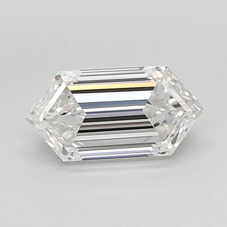 2.69ct Hexagonal Lab Grown Diamond (Colour E, Clarity VVS2, IGI Certified)