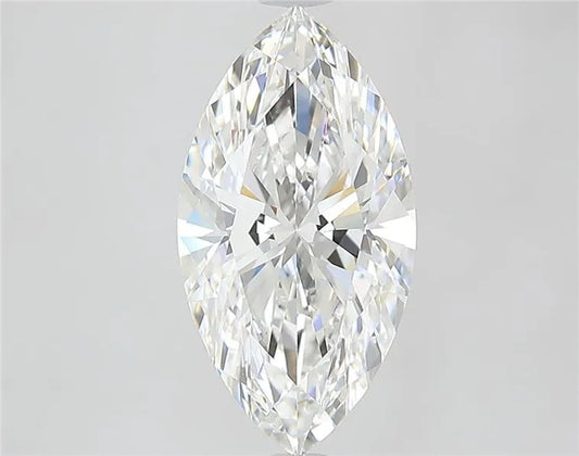 2.70ct Marquise Natural Diamond (Colour F, Clarity IF, Cut VG, GIA Certified)