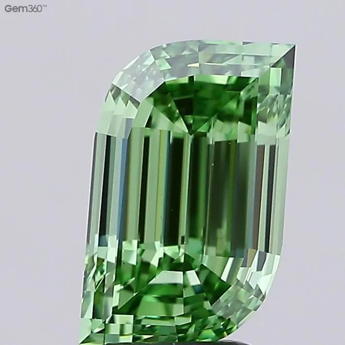2.70ct Other Lab Grown Diamond (Colour Fancy Vivid Green, Clarity VVS2, IGI Certified)