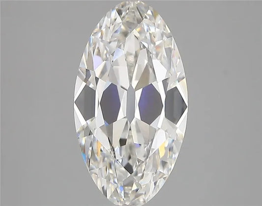2.70ct Oval Lab Grown Diamond (Colour E, Clarity VVS1, IGI Certified)