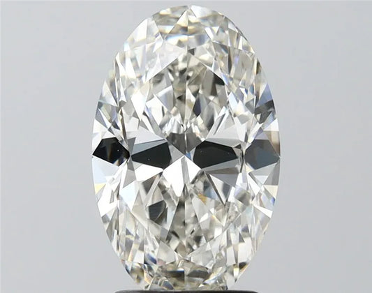 2.70ct Oval Lab Grown Diamond (Colour G, Clarity VS1, IGI Certified)