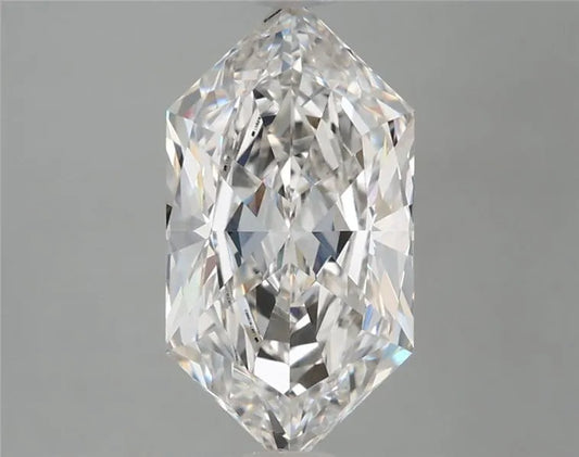 2.71ct Hexagonal Lab Grown Diamond (Colour F, Clarity VVS2, IGI Certified)