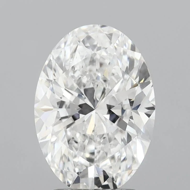 2.71ct Oval Lab Grown Diamond (Colour E, Clarity VS2, IGI Certified)