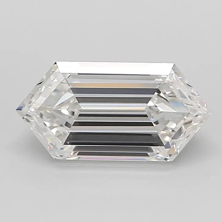 2.72ct Hexagonal Lab Grown Diamond (Colour F, Clarity VS1, IGI Certified)