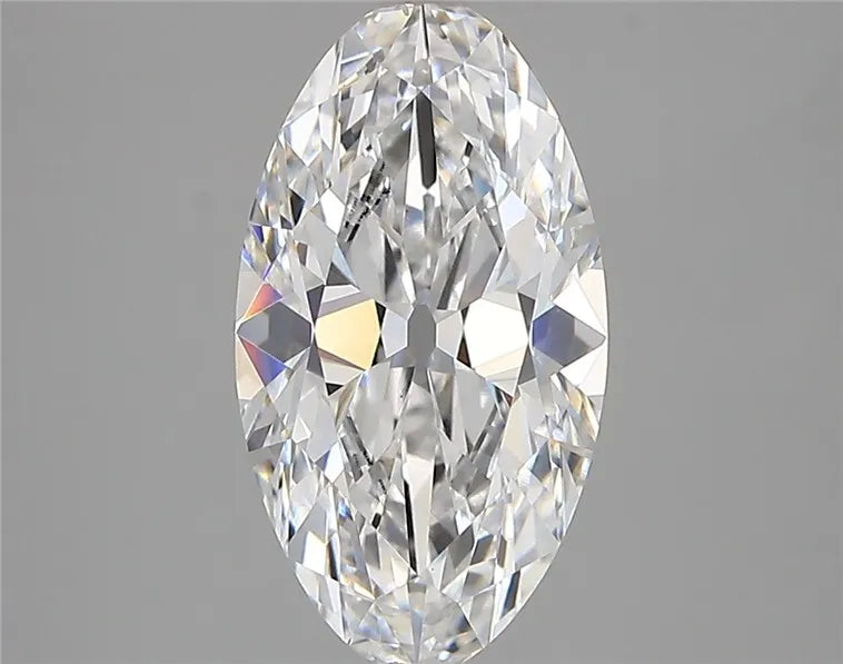 2.72ct Oval Lab Grown Diamond (Colour D, Clarity VVS2, IGI Certified)