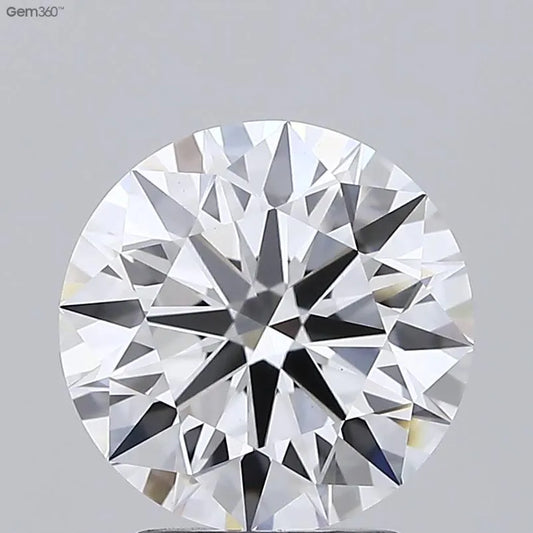 2.72ct Round Lab Grown Diamond (Colour F, Clarity VS1, Cut ID, IGI Certified)