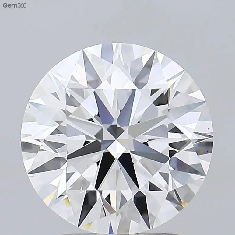 2.72ct Round Lab Grown Diamond (Colour F, Clarity VS2, Cut ID, IGI Certified)