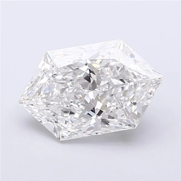 2.73ct Hexagonal Lab Grown Diamond (Colour E, Clarity VVS1, IGI Certified)
