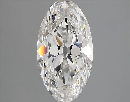2.73ct Oval Lab Grown Diamond (Colour E, Clarity VVS2, IGI Certified)