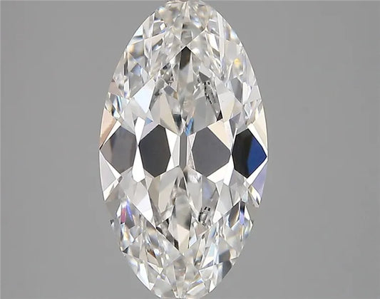 2.73ct Oval Lab Grown Diamond (Colour E, Clarity VVS2, IGI Certified)
