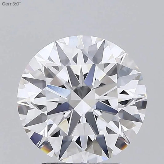 2.74ct Round Lab Grown Diamond (Colour F, Clarity VS1, Cut ID, IGI Certified)