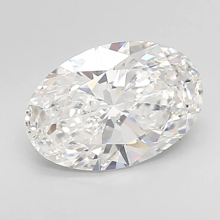 2.75ct Oval Lab Grown Diamond (Colour E, Clarity VVS2, IGI Certified)